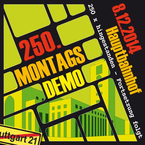 08_12_2014__250te Montagsdemo gegen Programm Stuttgart 21